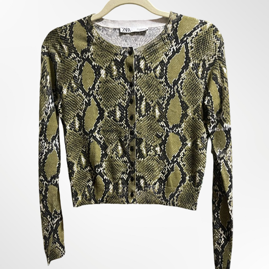 Snake Cardigan - T.XS/S