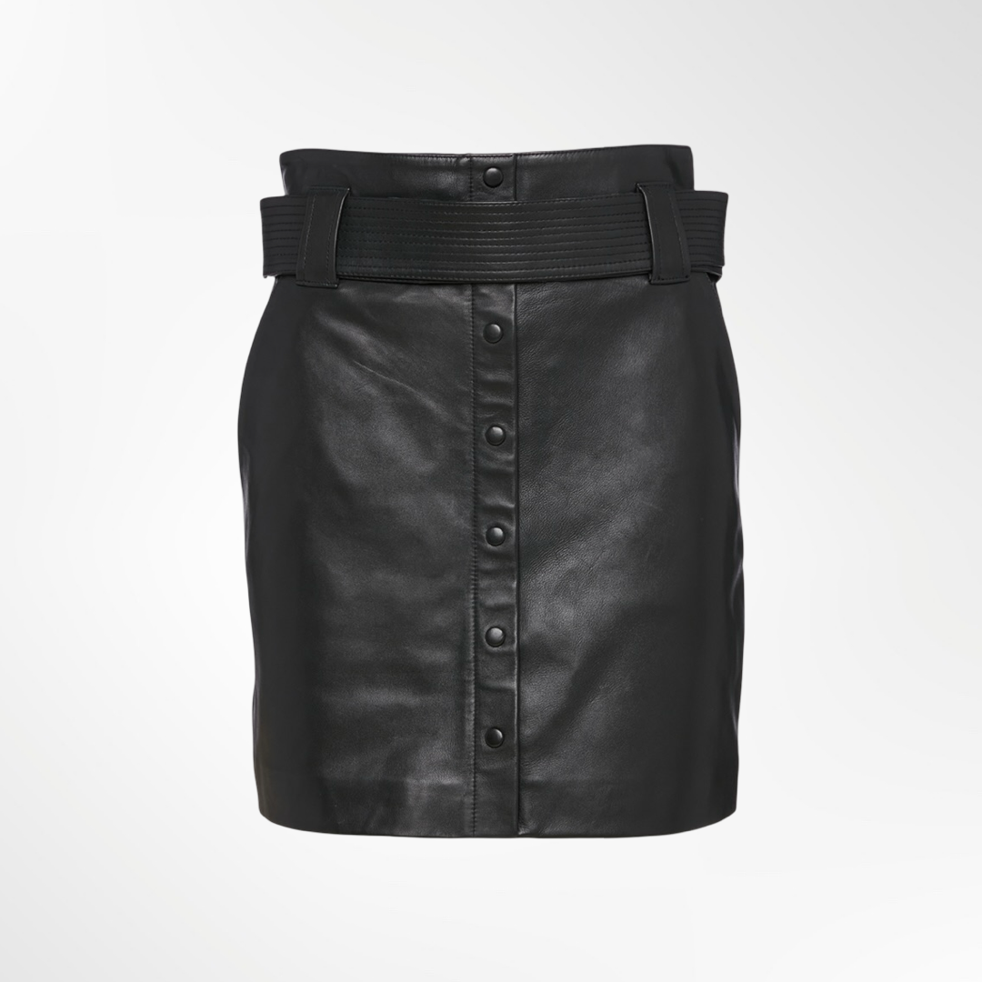 Lamb skin Skirt - T.S