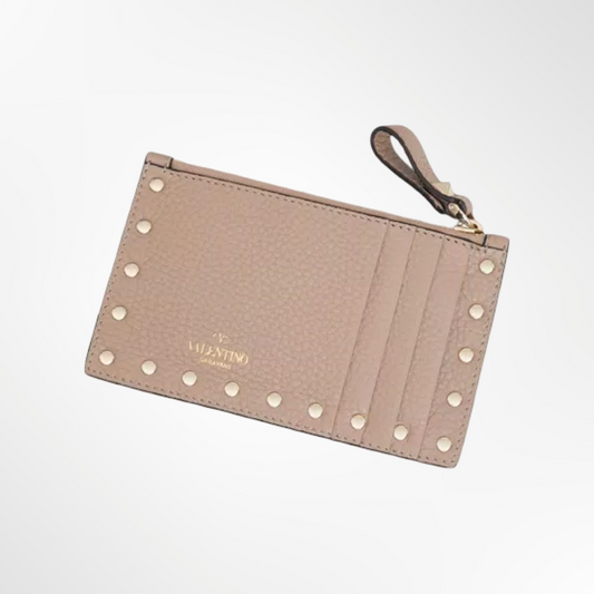 Rockstud Grainy Cardholder