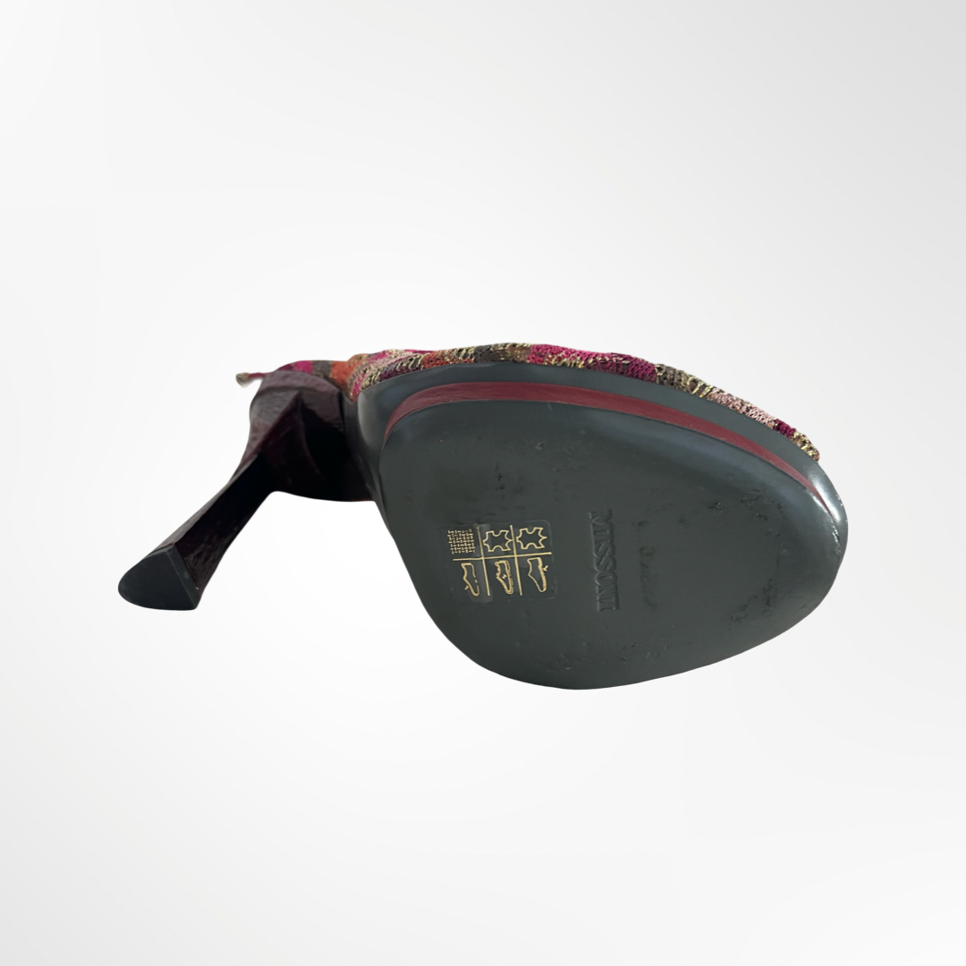 Pattern Peep Toe - T.38