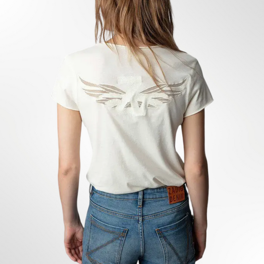 Story Fishnet Wings Tee - T.M