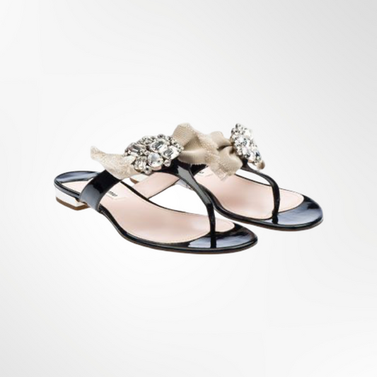 Bejeweled Sandals - T.38