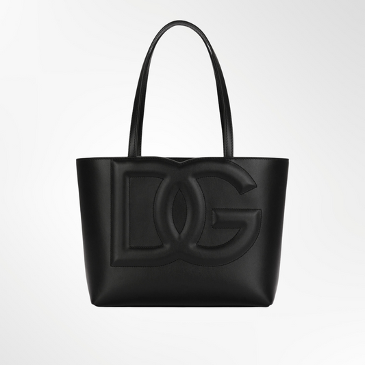 Small calfskin DG Logo Bag shopper