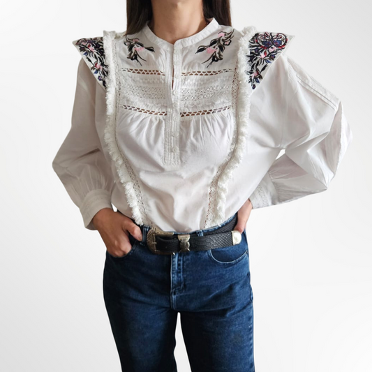 Camisa Flower - T.M