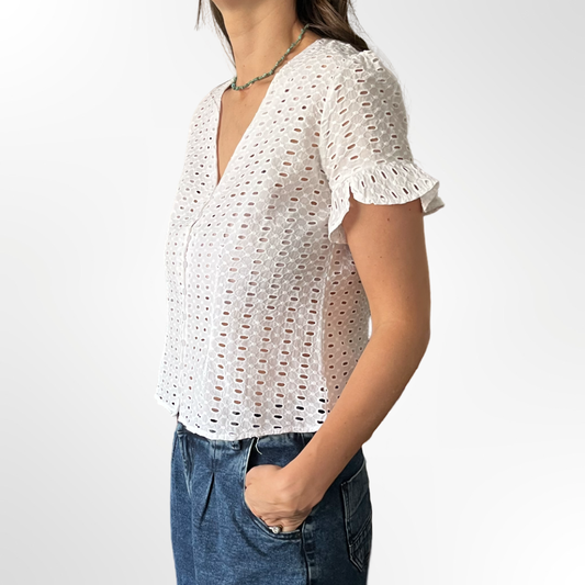 Camisa Broderie - T.S