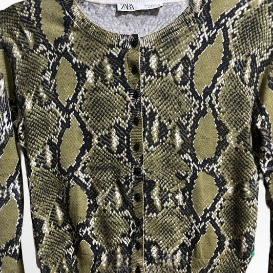 Snake Cardigan - T.XS/S
