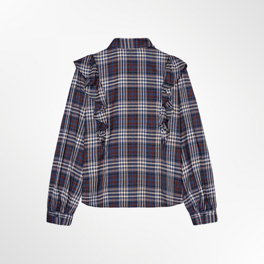 Ruffle Shirt - T.XS