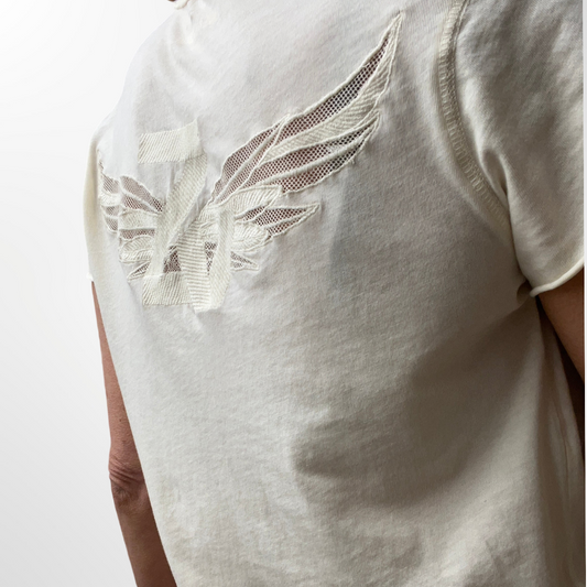 Story Fishnet Wings Tee - T.M