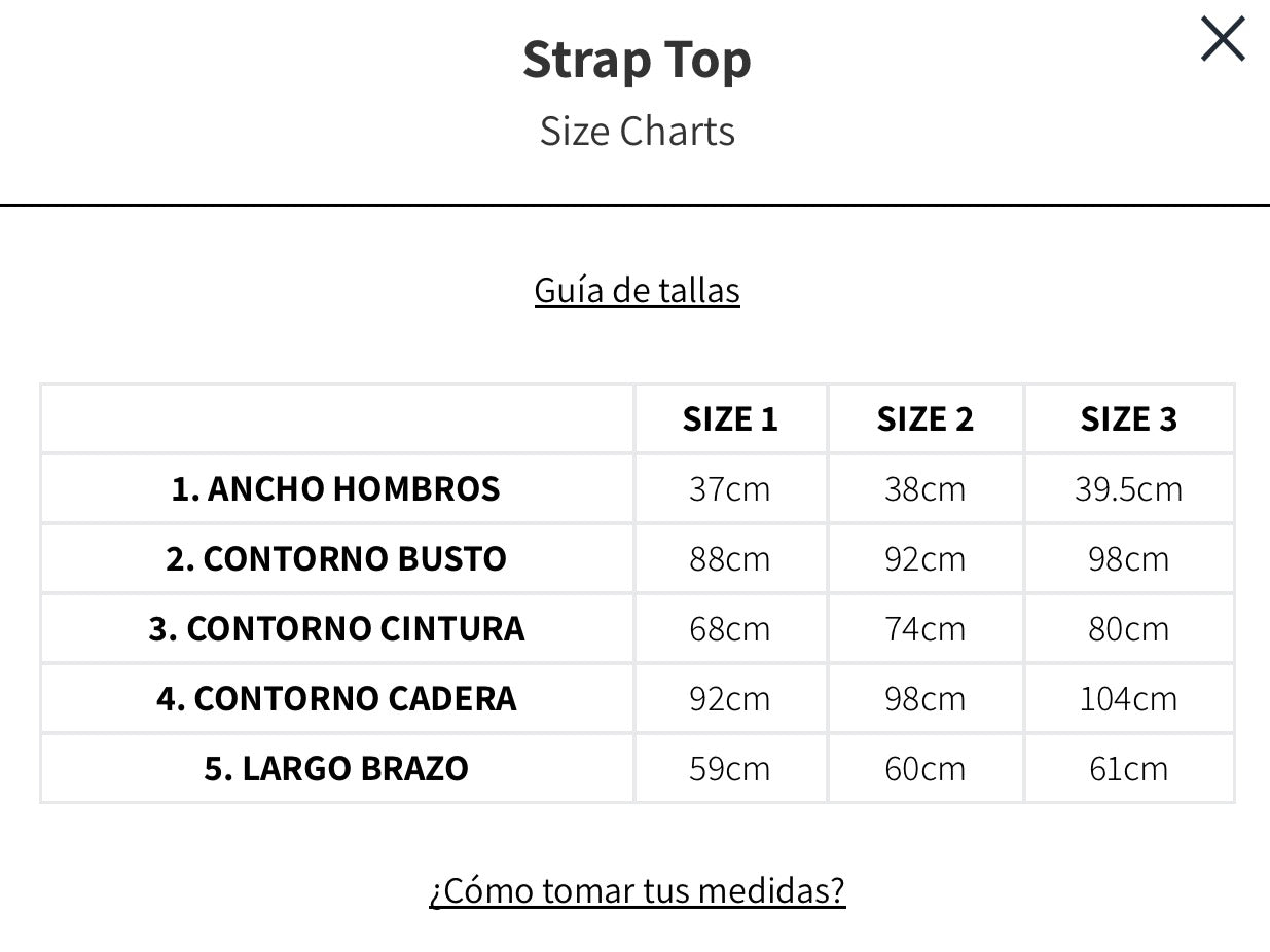 Strap Top - T.S