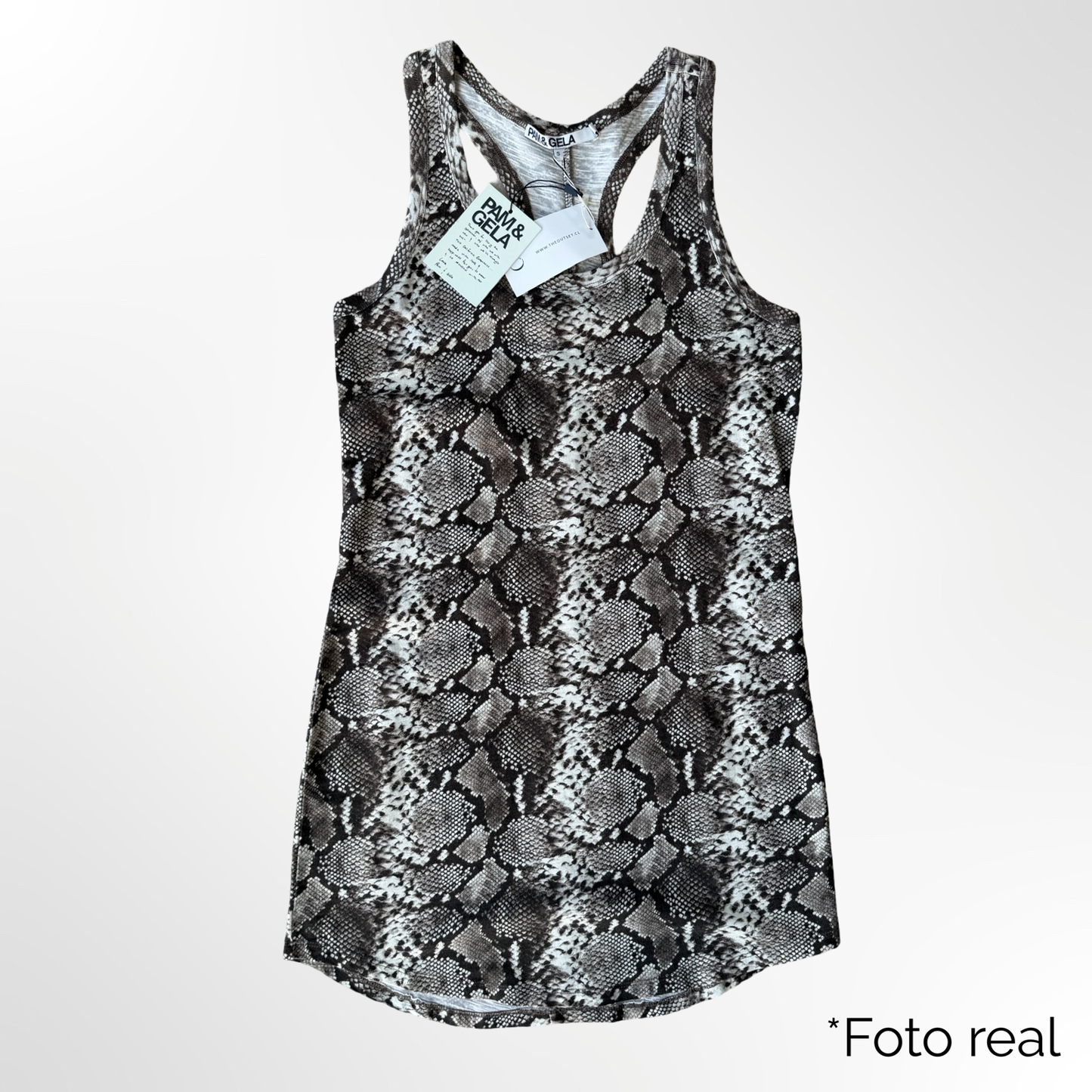 Snakeskin Tee Dress - T.S