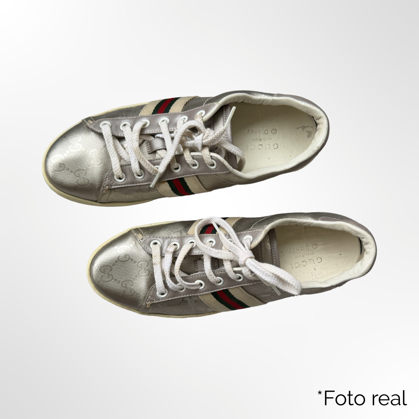Ace Silver Sneakers - T.36,5/37,5