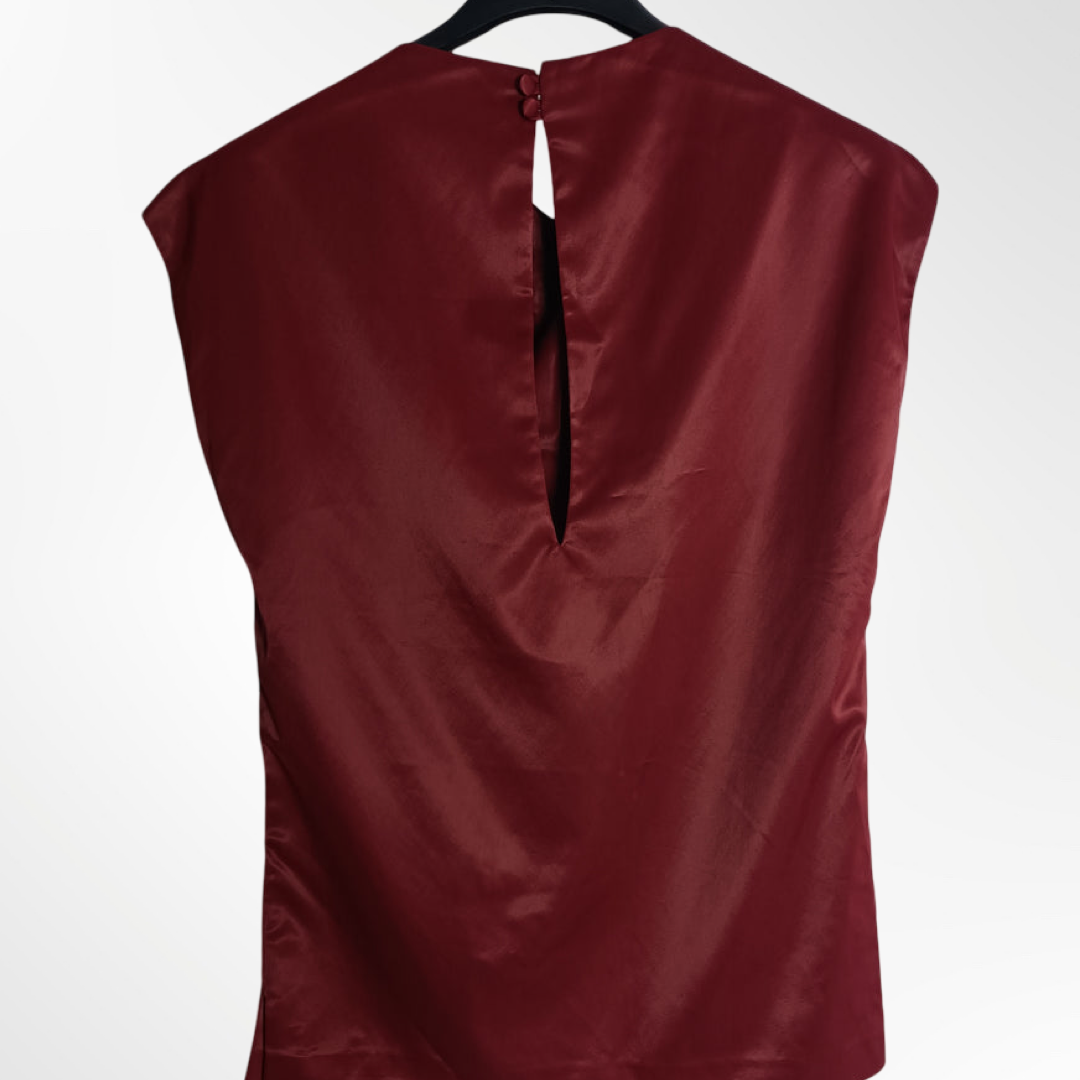 Vestido Burdeo - T.M