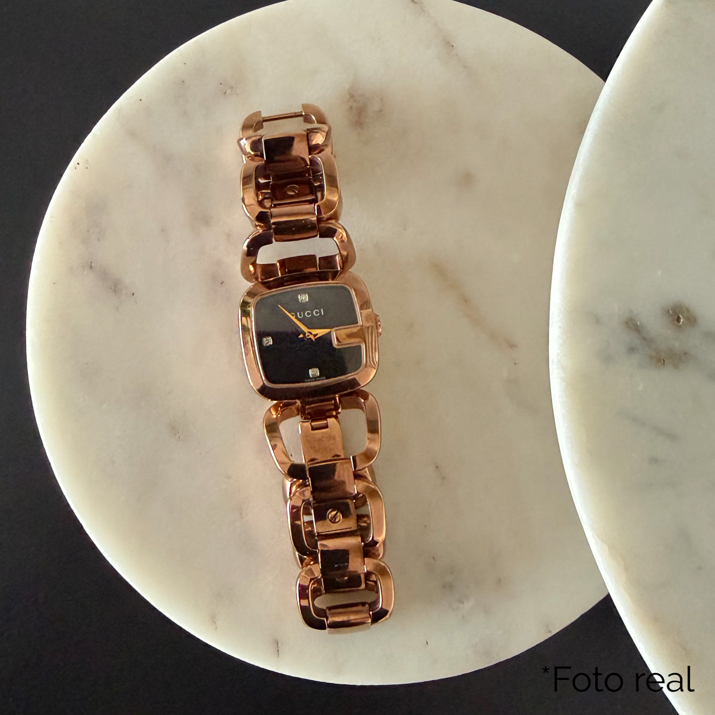 Reloj Rose Gold Diamantes