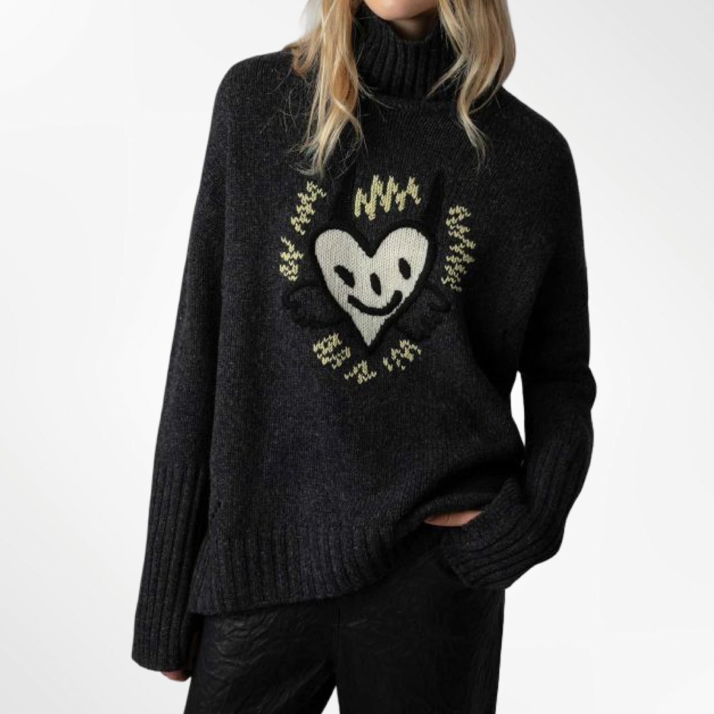 Alma Heart Sweater - T.S
