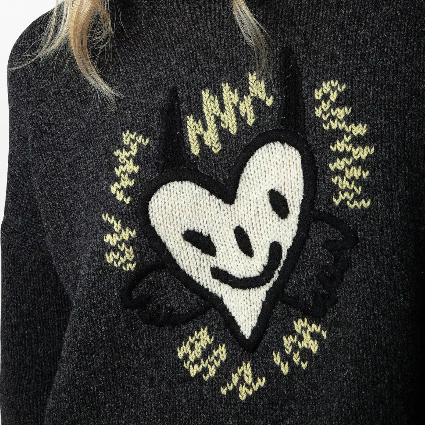 Alma Heart Sweater - T.S