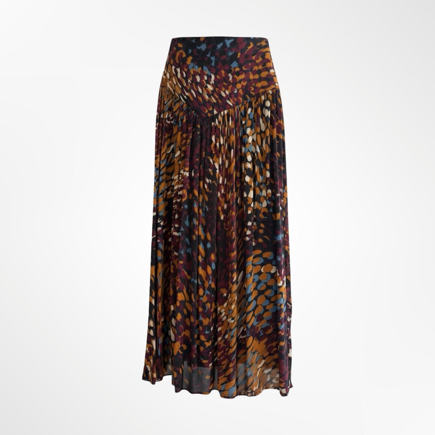 Ruffle Midi Skirt - T.S
