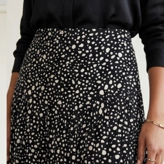 Ruffled Midi Skirt - T.S
