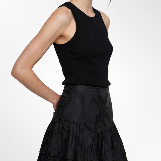 Ruffle Mini Skirt - T.S