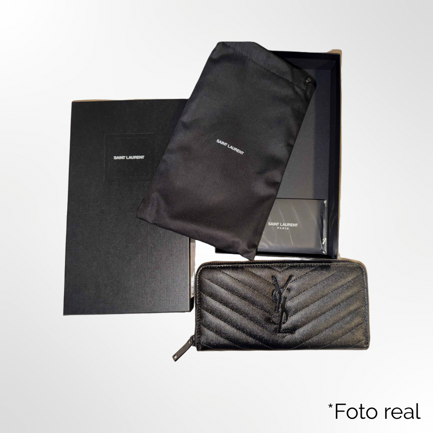Cassandre Matelassè Zip Wallet