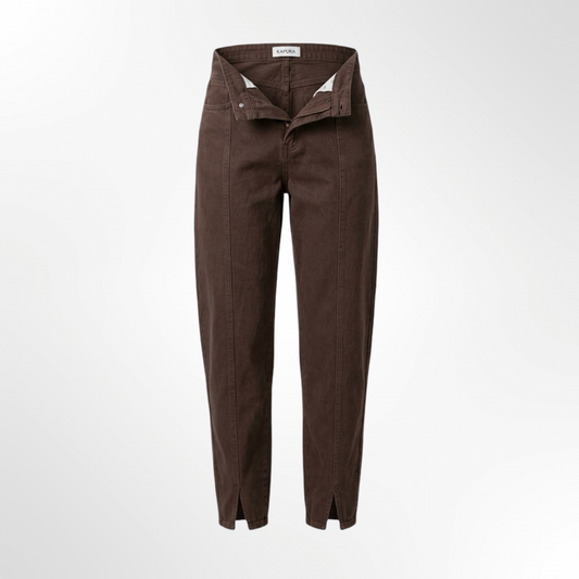 Pantalón Denim Coffee - T.34