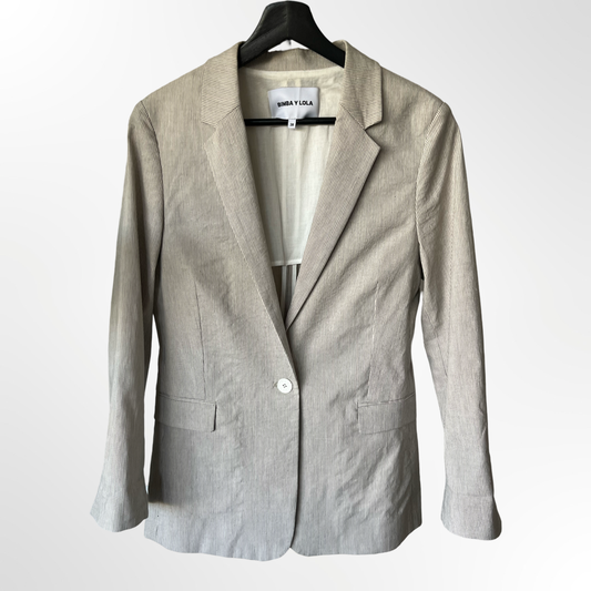 Blazer Lino Rayas - T.38