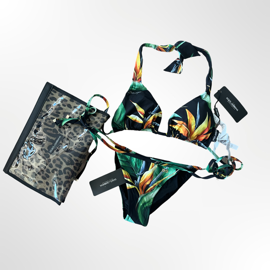Bikini Padded Triangle Birds - T.L