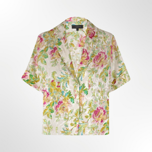 Short Notched Collar Shirt - T.S