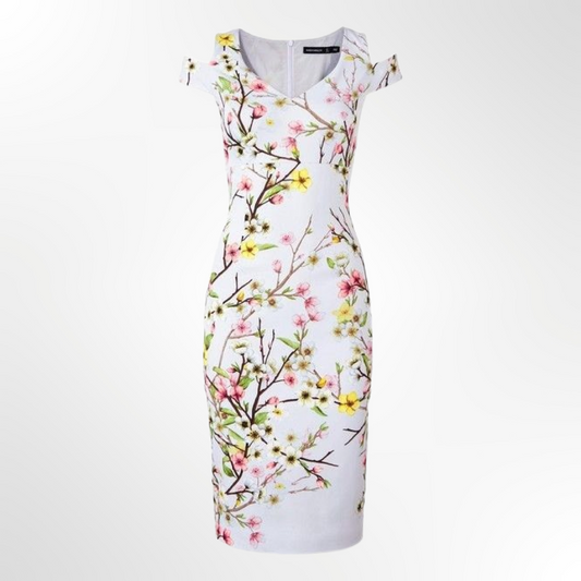 Spring Floral Dress - T.38