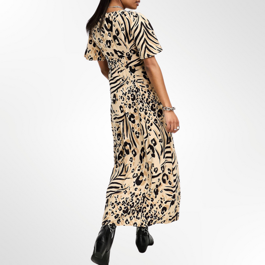 Vestido Animal Print - T.M/L