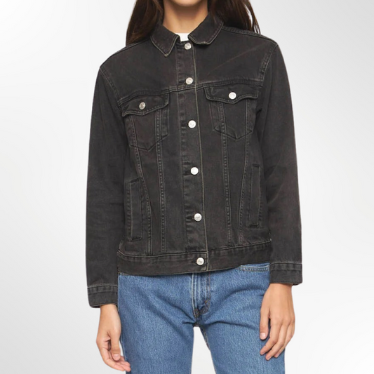 Denim Black Jacket - T.38