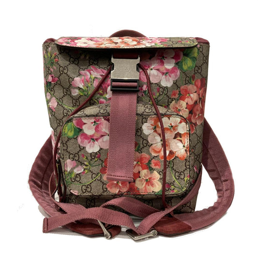 Mochila GG Supreme Blooms Medium Buckle