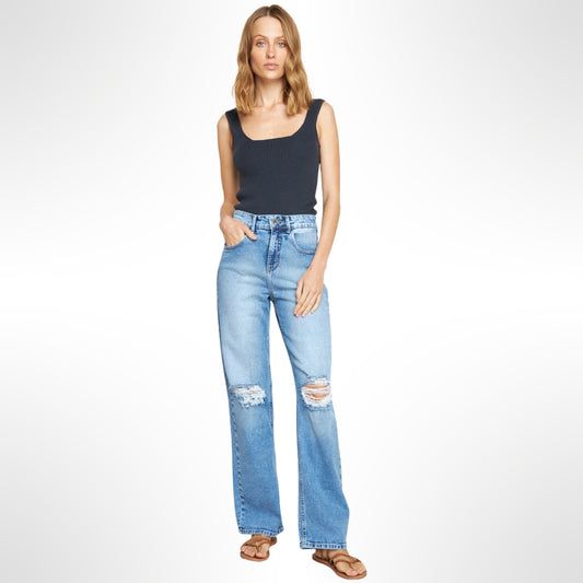 Jeans Ana Tajo - T.40