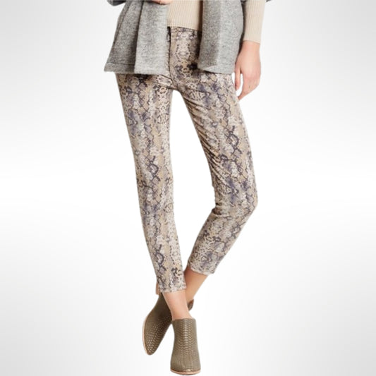 Jeans Animal Print Velvet - T.25