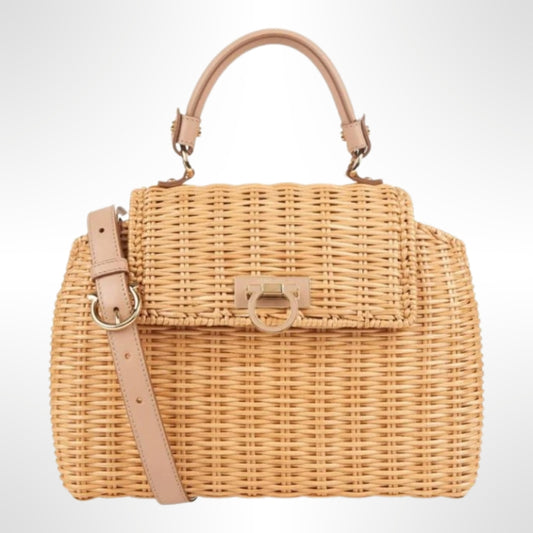 Sofía Natural Straw Tote