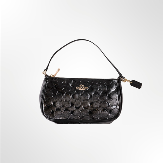 Cartera Swinger Pattern Leather
