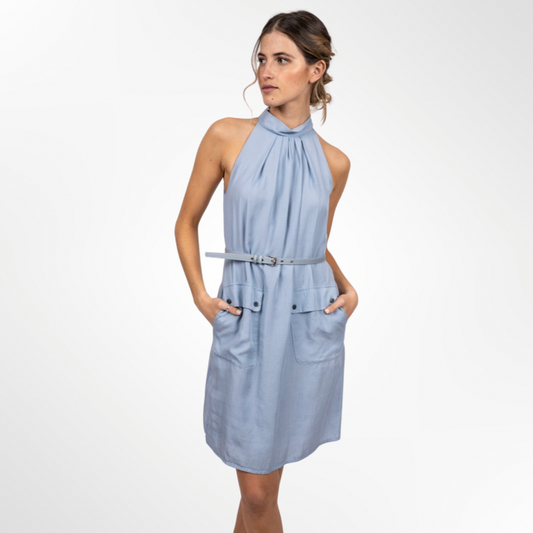 Vestido Light Blue - T.36