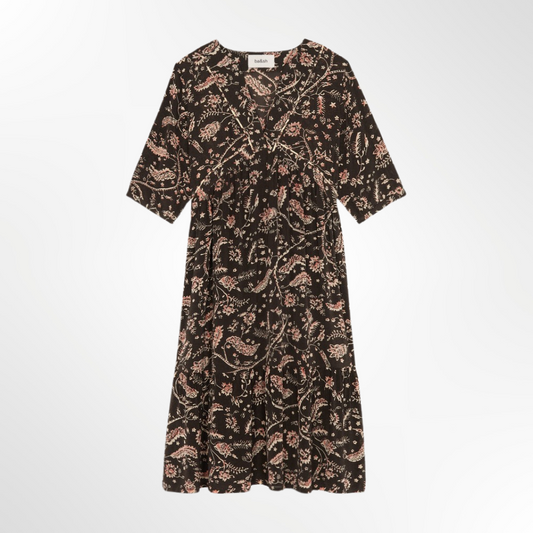 Printed Midi Dress - T.S